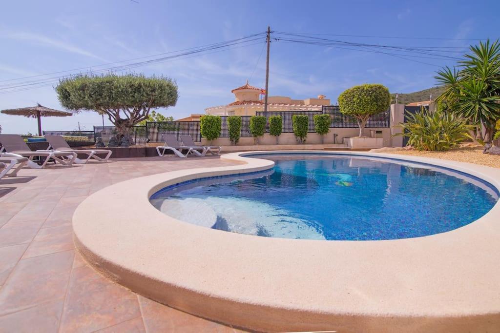 Villa Moderna Con Piscina El Campello Exterior foto