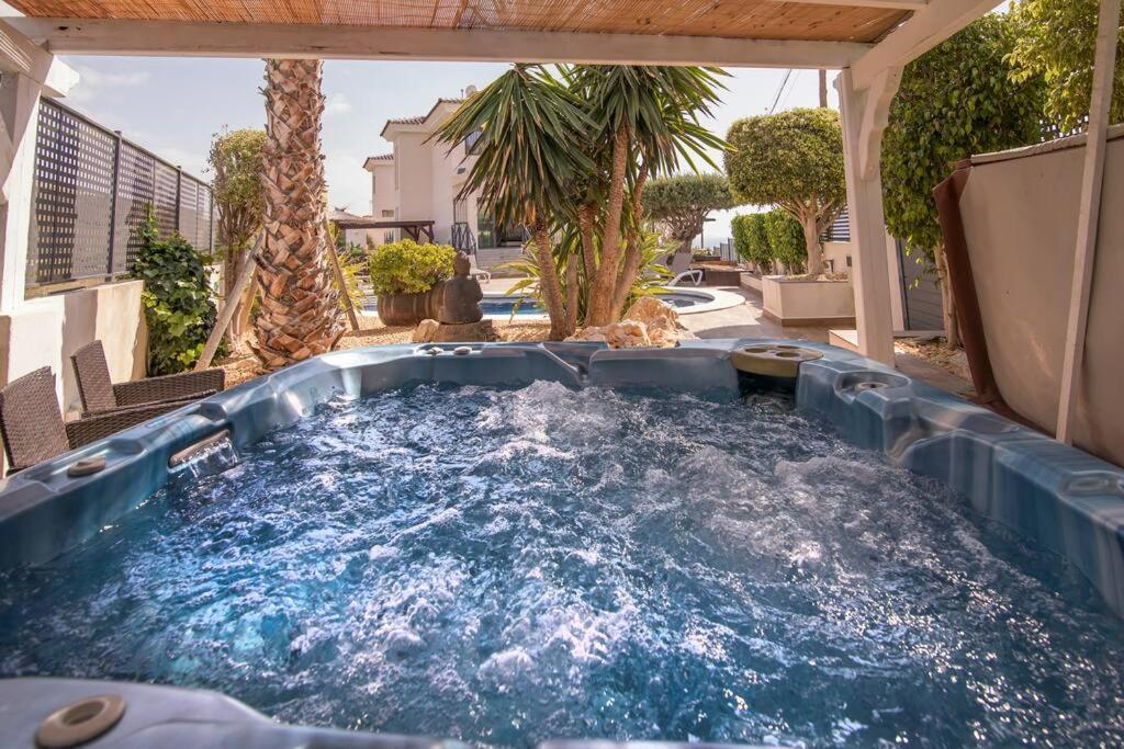 Villa Moderna Con Piscina El Campello Exterior foto